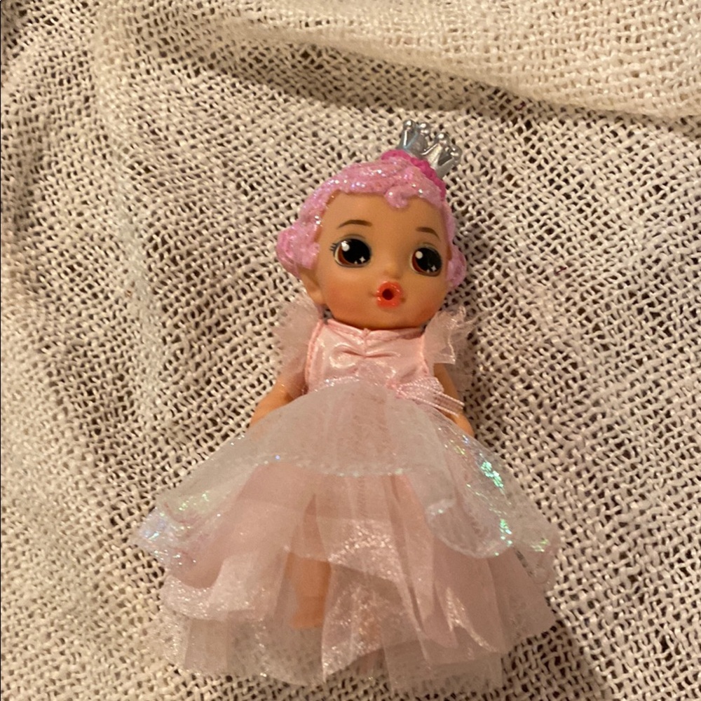 Pink and Silver Cherub Dolls Collection